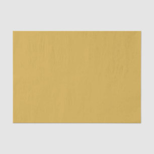 Spicy Mustard Yellow Modern Solid Colour Tissue Paper