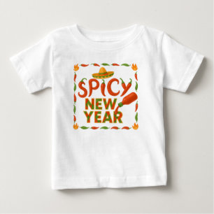 Spicy New Year Baby T-Shirt
