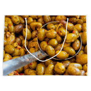 Spicy Nocellara Etnea olives Large Gift Bag
