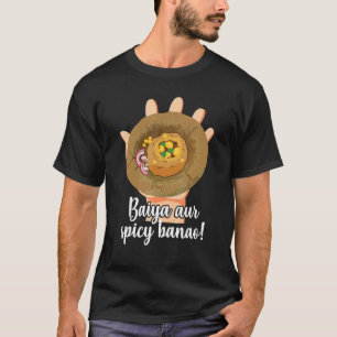 Spicy Pani Puri Hindi Quote India Pakistan Food  1 T-Shirt
