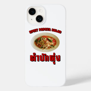 Spicy Papaya Salad [Tam Mak Hung] Isaan Dialect Case-Mate iPhone 14 Case
