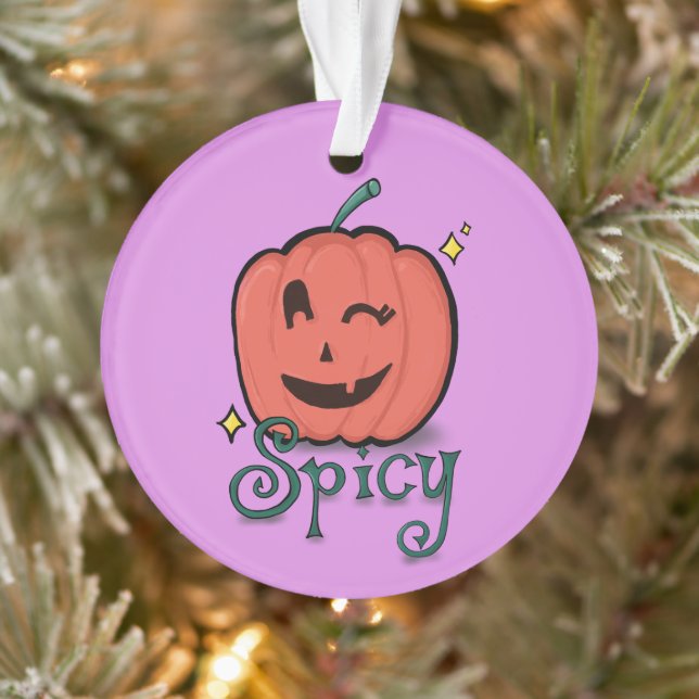 Spicy Pumpkin Spice Ornament (Tree)