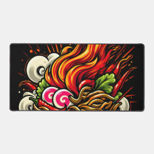 Spicy Ramen Japanese Noodle Street Art Desk Mat