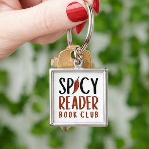 Spicy Reader Book Club Chilli Gift Key Ring