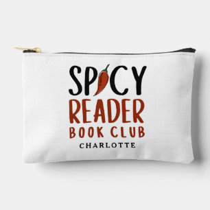 Spicy Reader Book Club Personalised Gift Accessory Pouch