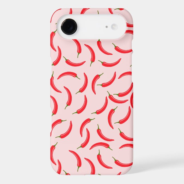 Spicy Red Chilli Pattern Case-Mate iPhone Case (Back)