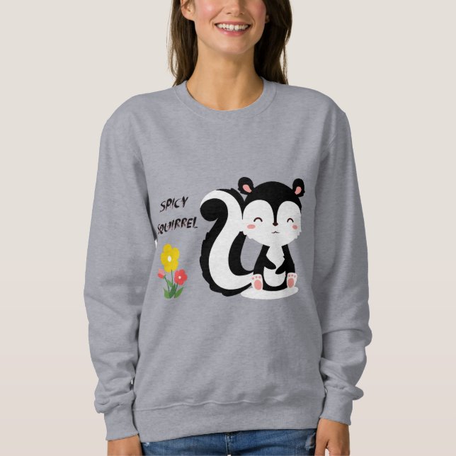 Spicy Squirrel Sweatshirt (Front)
