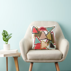 Spicy Triangles Cushion