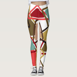 Spicy Triangles  Leggings