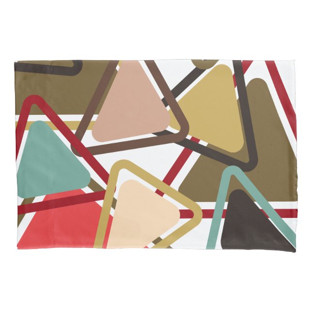 Spicy Triangles  Pillowcase (Front)