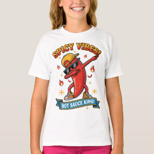 Spicy Vibes Streetwear Tee for Foodies