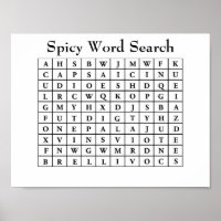 Spicy Word Search