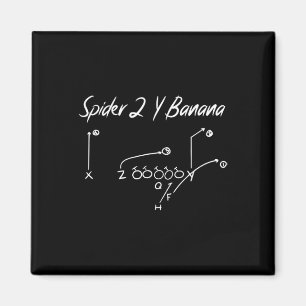Spider 2 Y Banana Diagram Football Strategy 1 Magnet