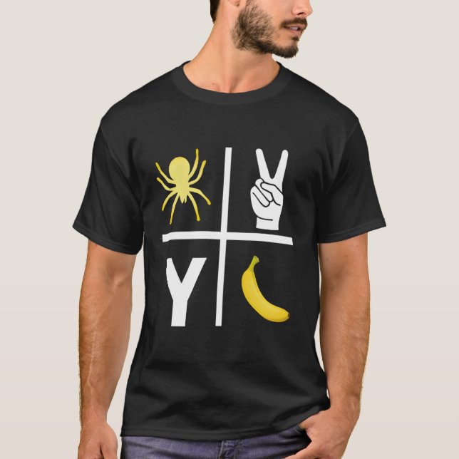 Spider 2 Y Banana Football Lovers American Gfit T-Shirt (Front)