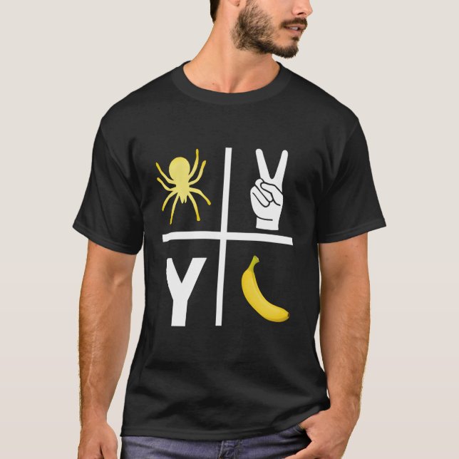 Spider 2 Y Banana Football Lovers American Gfit T-Shirt (Front)