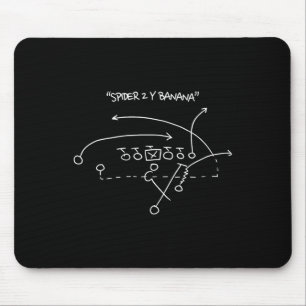 Spider 2 Y Banana Football Playing Strategy Footba Mouse Mat