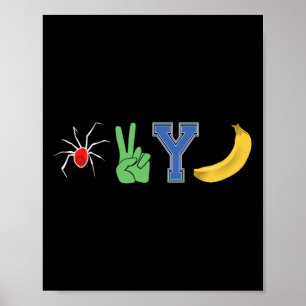 Spider 2 Y Banana Football Playing Strategy Game P Poster
