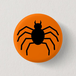 Spider 3 Cm Round Badge