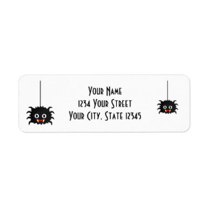 Spider Address Label