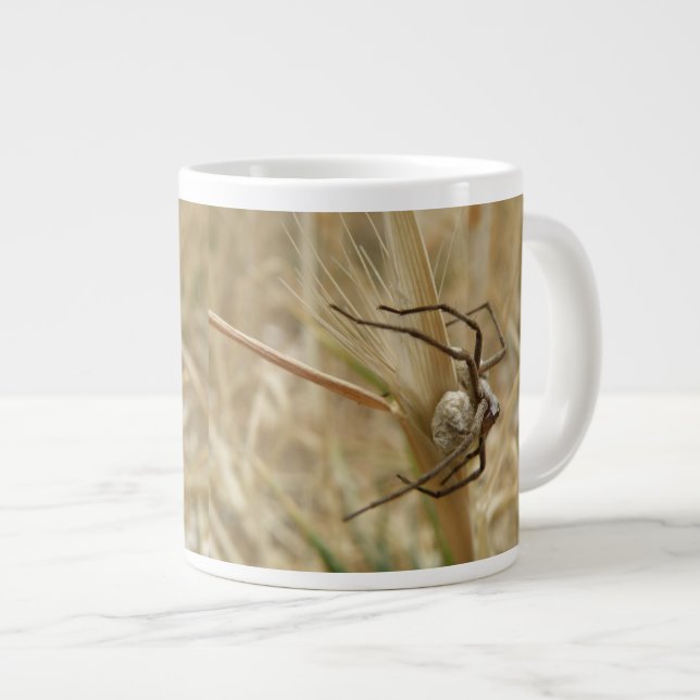 Spider and Egg Sac Mug (Front Right)