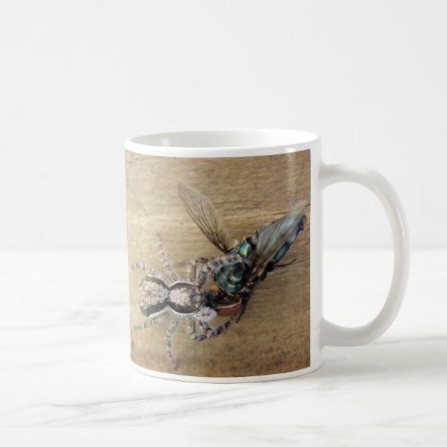 Spider and Fly Coffee Mug (Right)