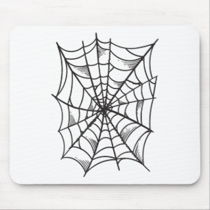 Spider And Spider Web Costume _ Halloween Easy Gif Mouse Mat