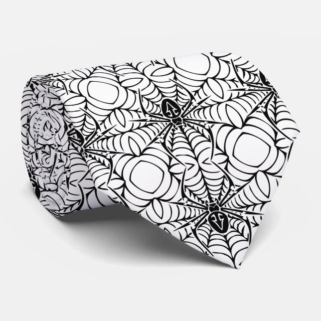 Spider and Web Tie (Rolled)