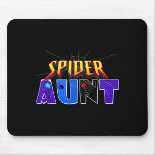 Spider aunt design mother's day family birthday mouse mat