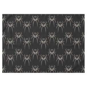 Spider - Bat Black and Bone White Tablecloth
