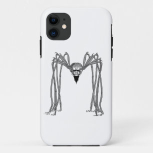 spider . black and white iPhone 11 case