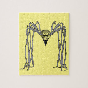 spider . black and white jigsaw puzzle