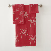 Spider - Blood Red and Bone White