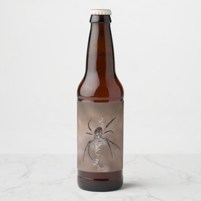 Spider Bottle Label (Front)
