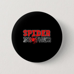 Spider Brother Kid Spidey Birthday Matching Family 6 Cm Round Badge