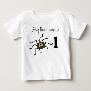 Spider Bug Customisable Birthday T-shirt