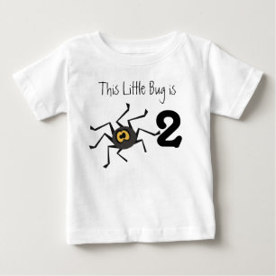 Spider Bug Customisable Birthday T-shirt
