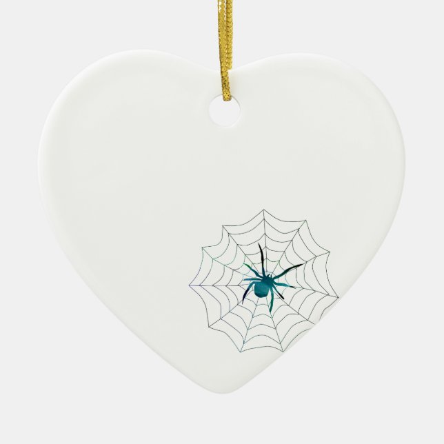 Spider Ceramic Tree Decoration (Front)