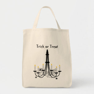 Spider chandelier Halloween gothic loot Tote Bag
