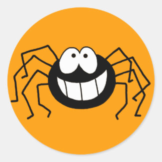 Spider Classic Round Sticker