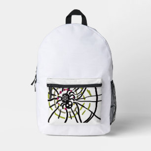 Spider cool Halloween Printed Backpack