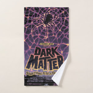 Spider Cosmic Web, Halloween Galaxy of Horrors Hand Towel