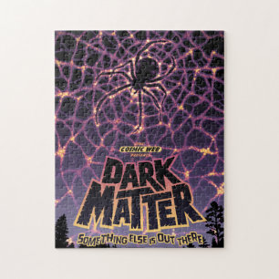 Spider Cosmic Web, Halloween Galaxy of Horrors Jigsaw Puzzle