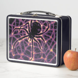 Spider Cosmic Web, Halloween Galaxy of Horrors Metal Lunch Box
