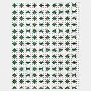 Spider Design Fleece Blanket