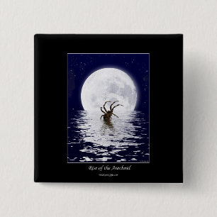 Spider Design Gifts 15 Cm Square Badge