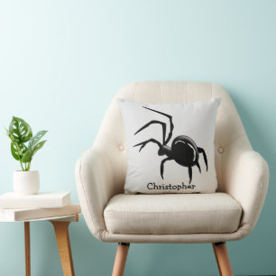 Spider Design Personalised Cushion