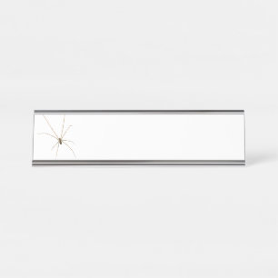 Spider Desk Name Plate