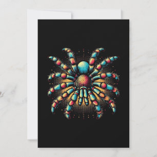 spider disco invitation