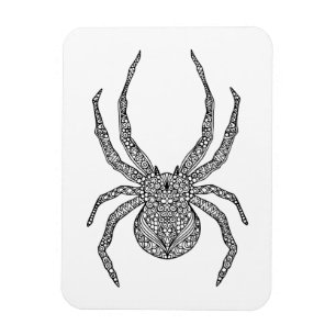 Spider Doodle Magnet