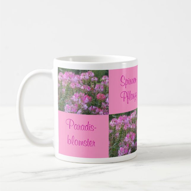 Spider Flower Coffee Mug (Left)